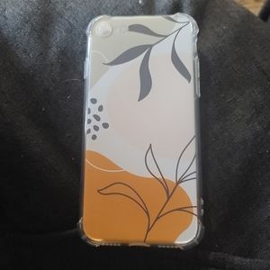 Apple iphone 7G/8G/SE2/SE 2020 - abstract yellow plants (NWT)